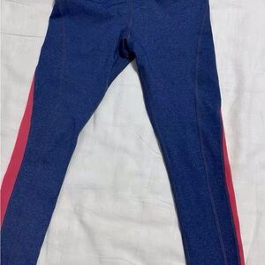Women's Blue and Pink Leggings